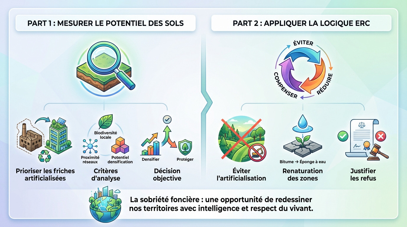 Cartographie et analyse des sols pour la sobriété foncière
